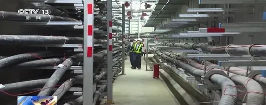 CCTV 13 新闻画面：地下综合管廊