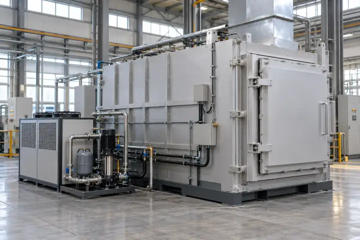Industrial heat-treatment support equipment and furnace structures