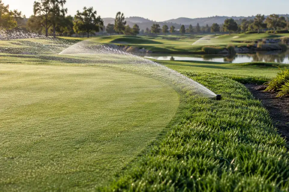 Golf-course managed turf: illustrative soil-monitoring application environment