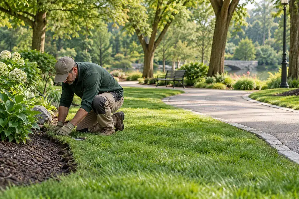 Municipal park lawns: illustrative soil-monitoring application environment