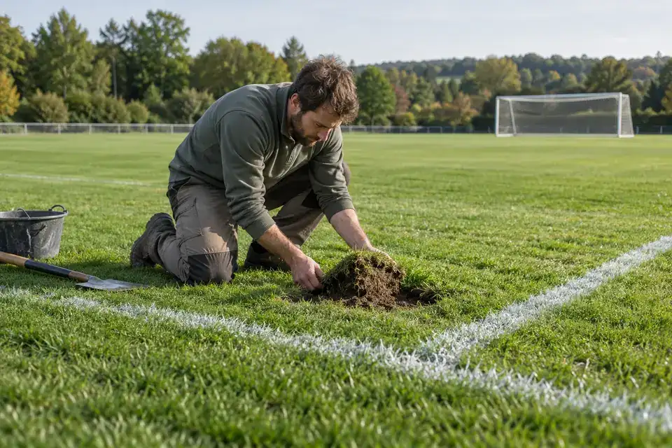 Natural-grass sports fields: illustrative soil-monitoring application environment