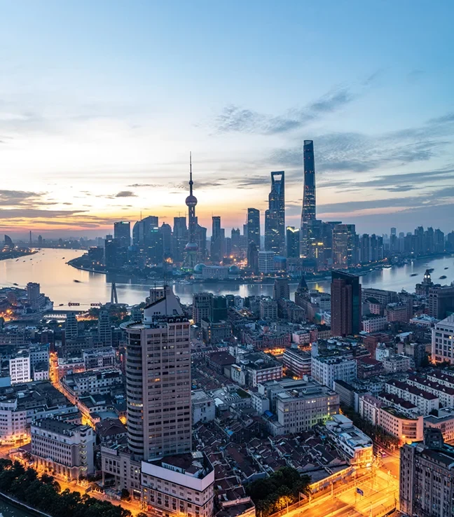 Shanghai Lujiazui skyline