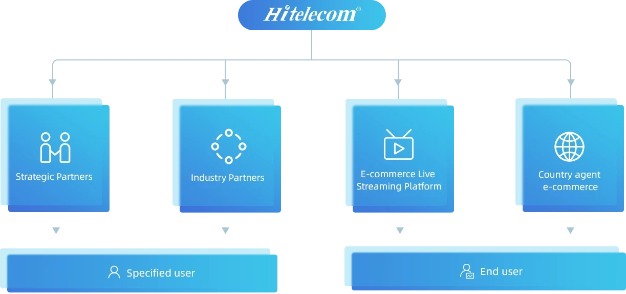 Hitelecom partner ecosystem diagram