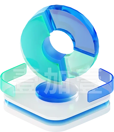 Glass recycling-cycle icon — partner ecosystem